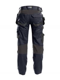 Dassy work pants Flux with stretch, holster pockets and knee pad pockets